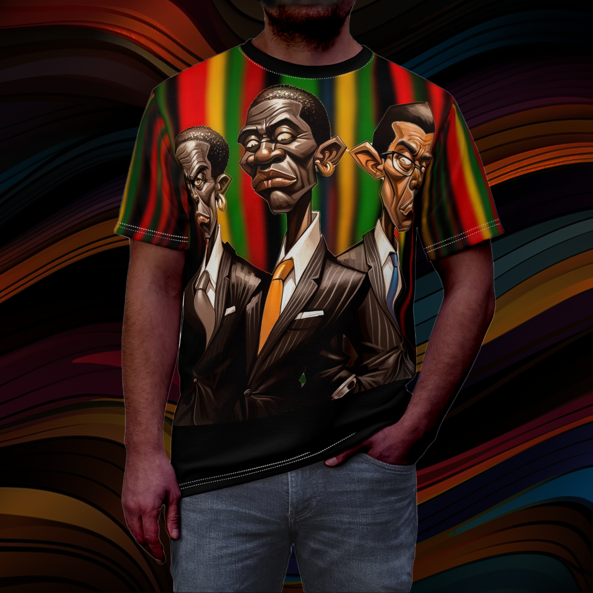 "ATTORNEYS AT LAW" - African American Themed Unisex T-shirt