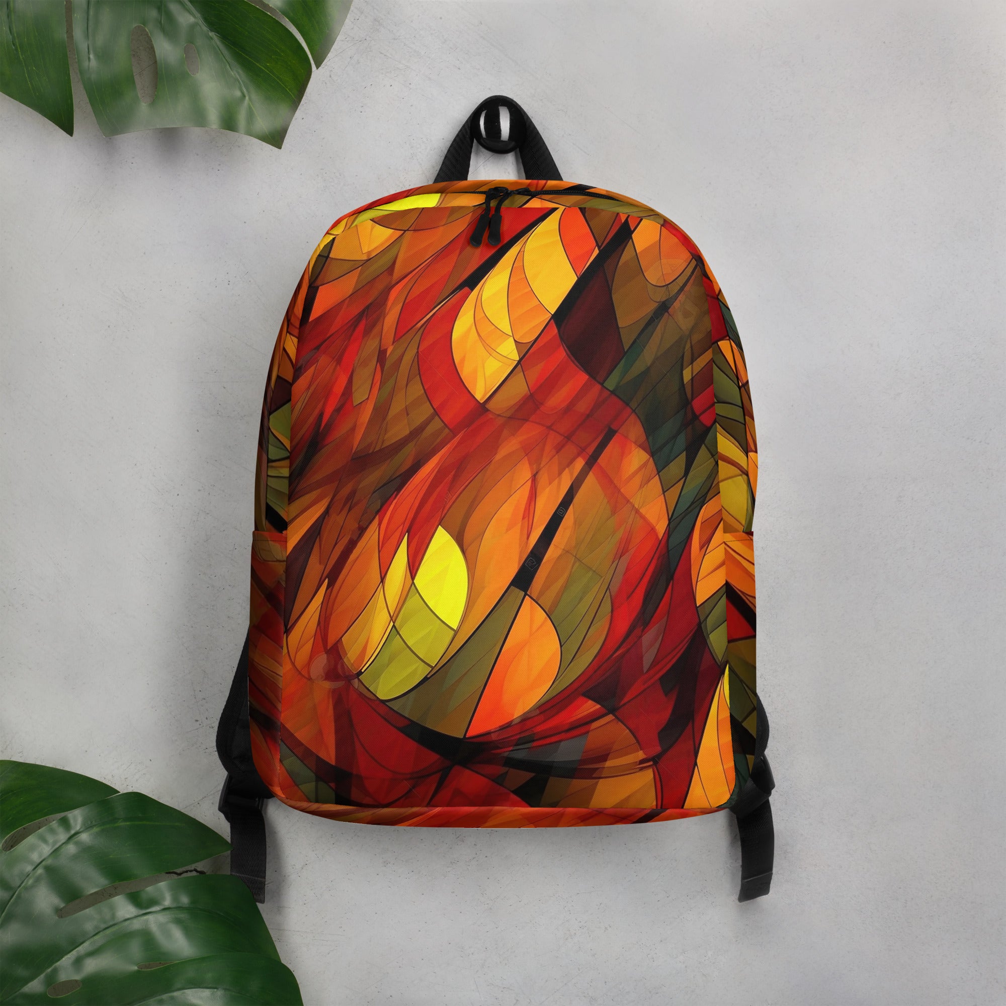 "ABSTRACT #5" Backpack with Laptop Pocket