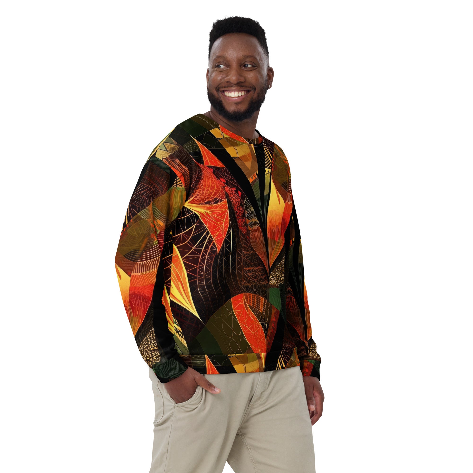"KENTE 3000" - African American Themed Unisex Sweatshirt