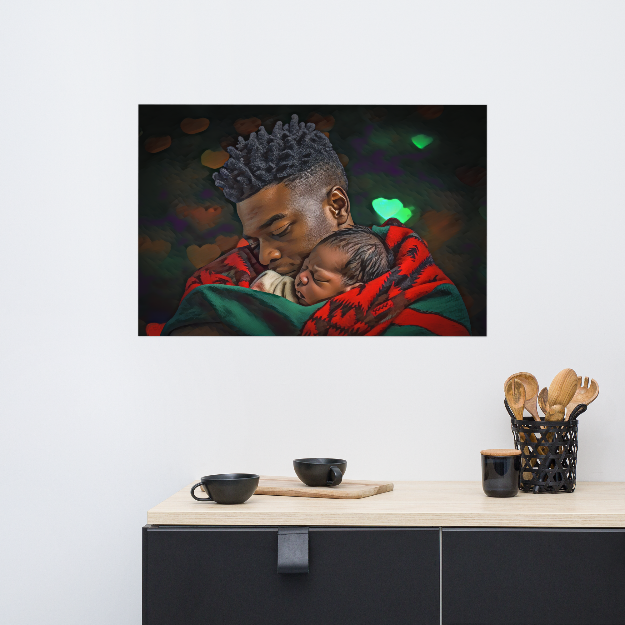"SAFE" - African American Themed Poster Wall Art