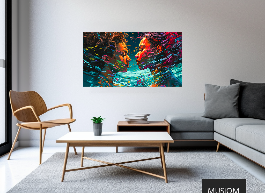 "COLOR OF LOVE" - Poster Wall Art