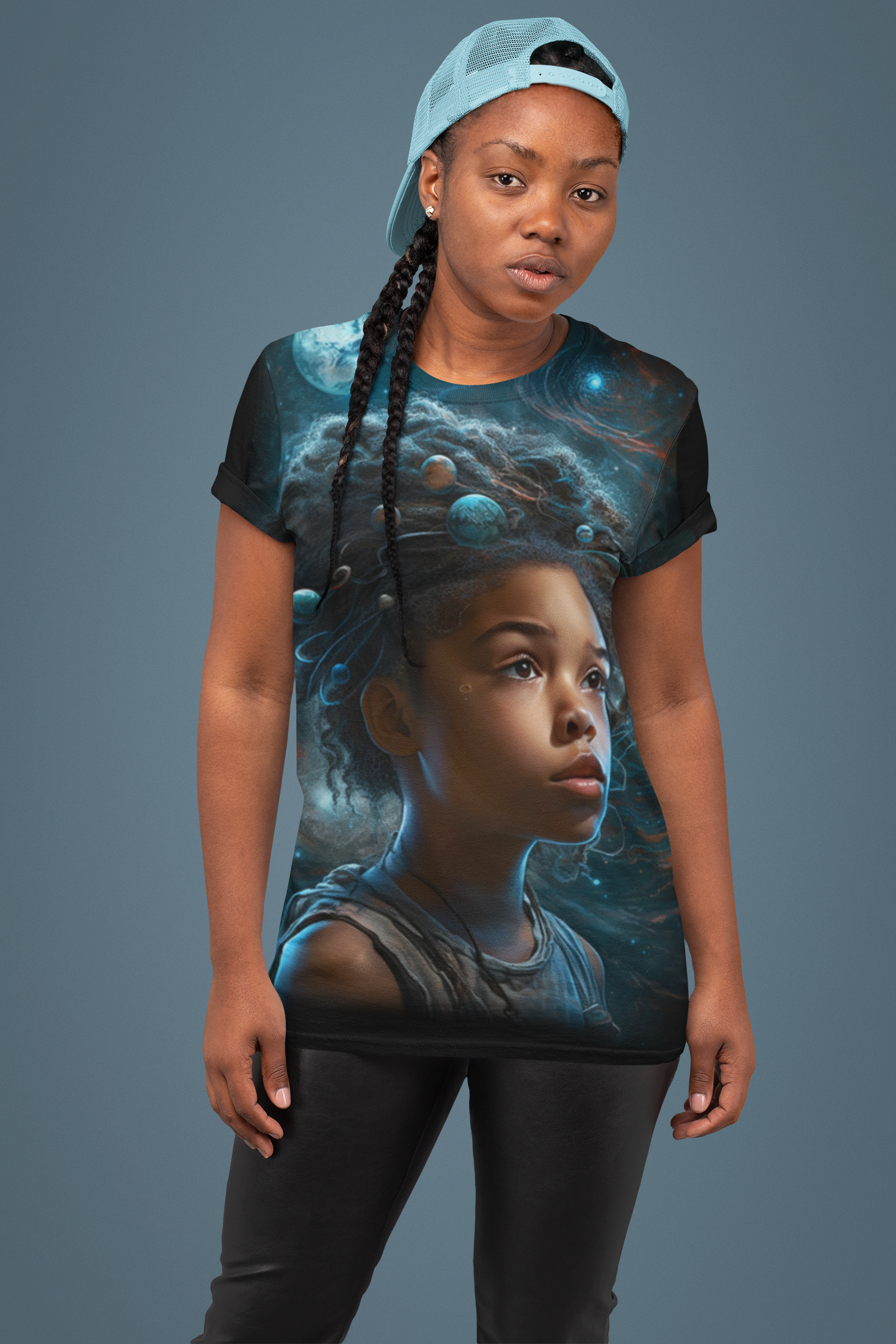 "REACH FOR THE STARS" - African American Themed Unisex Tee