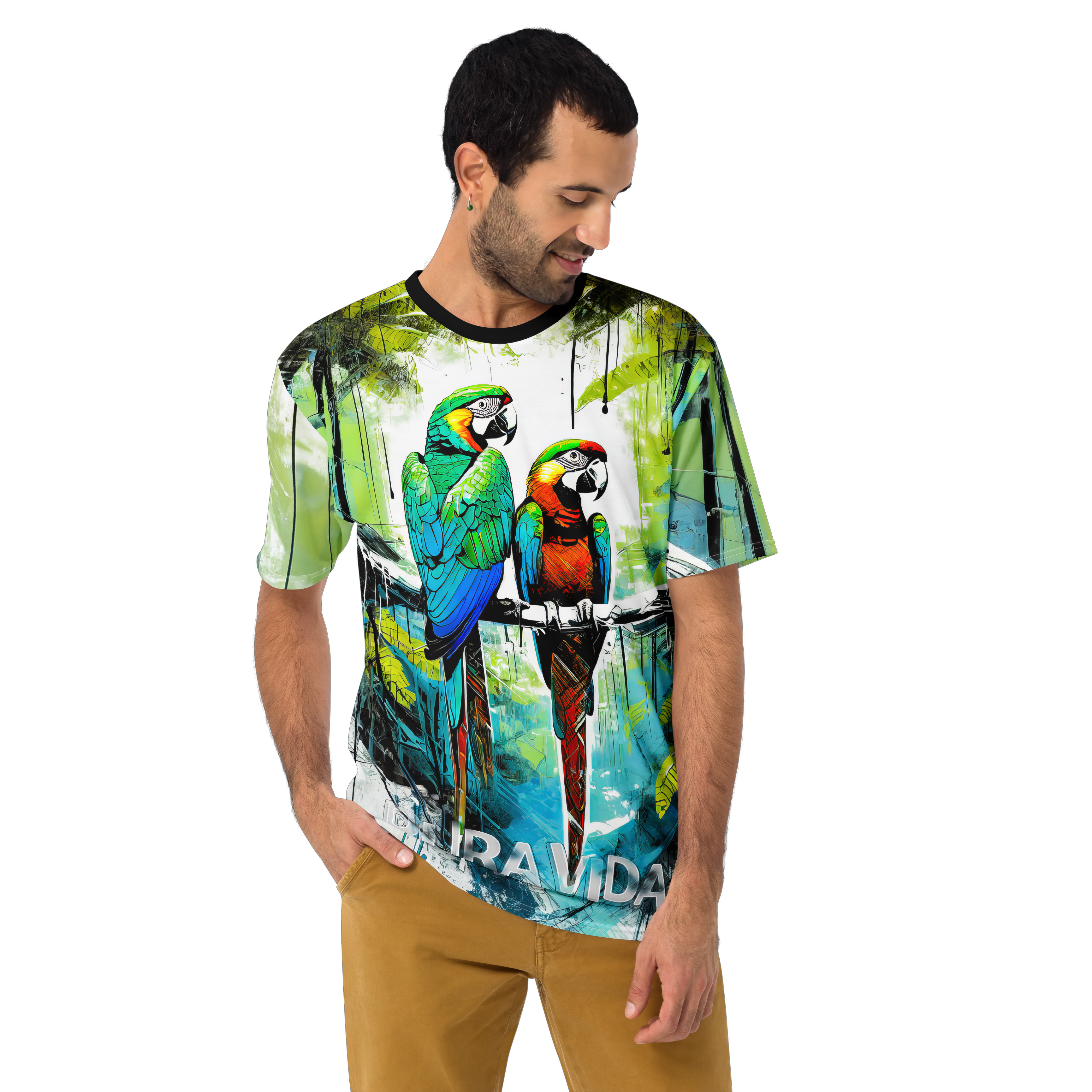 TWO MACAWS - Unisex All Over Print T-Shirt