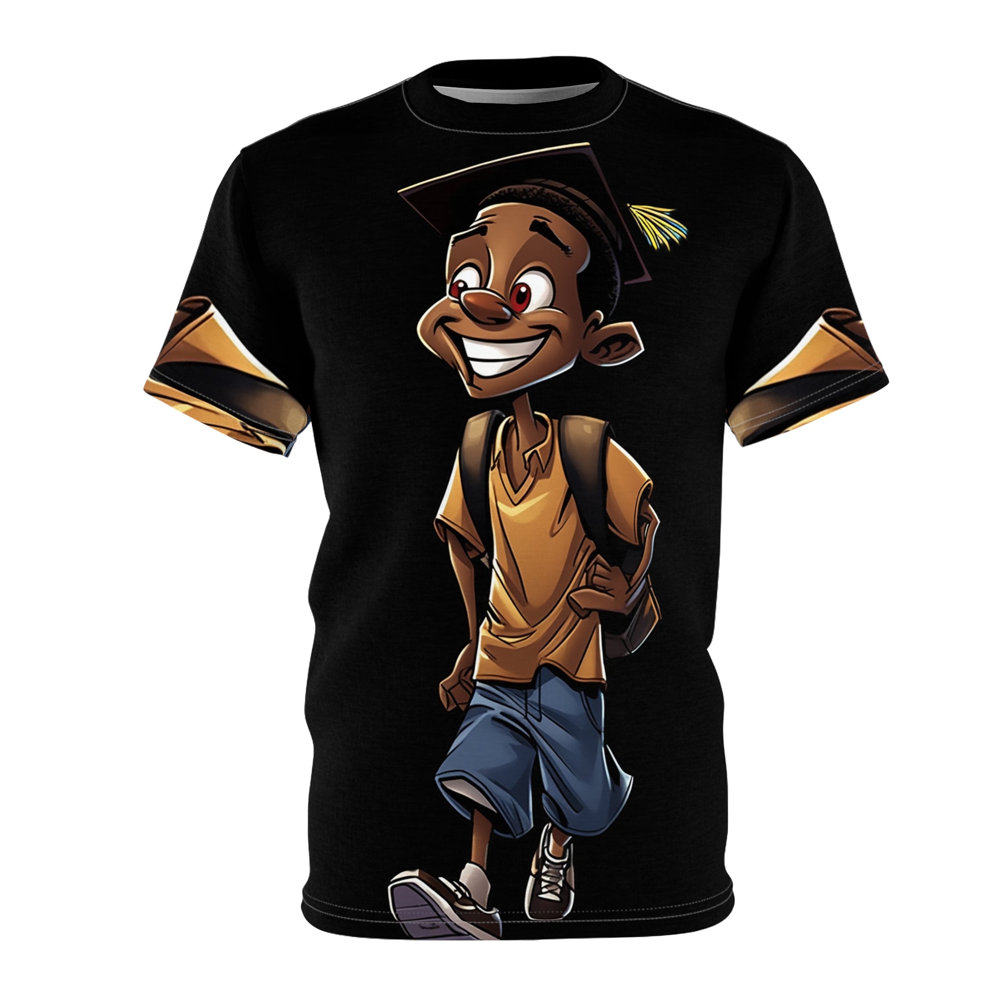 "THE SCHOLAR" - African American Themed Unisex T-shirt