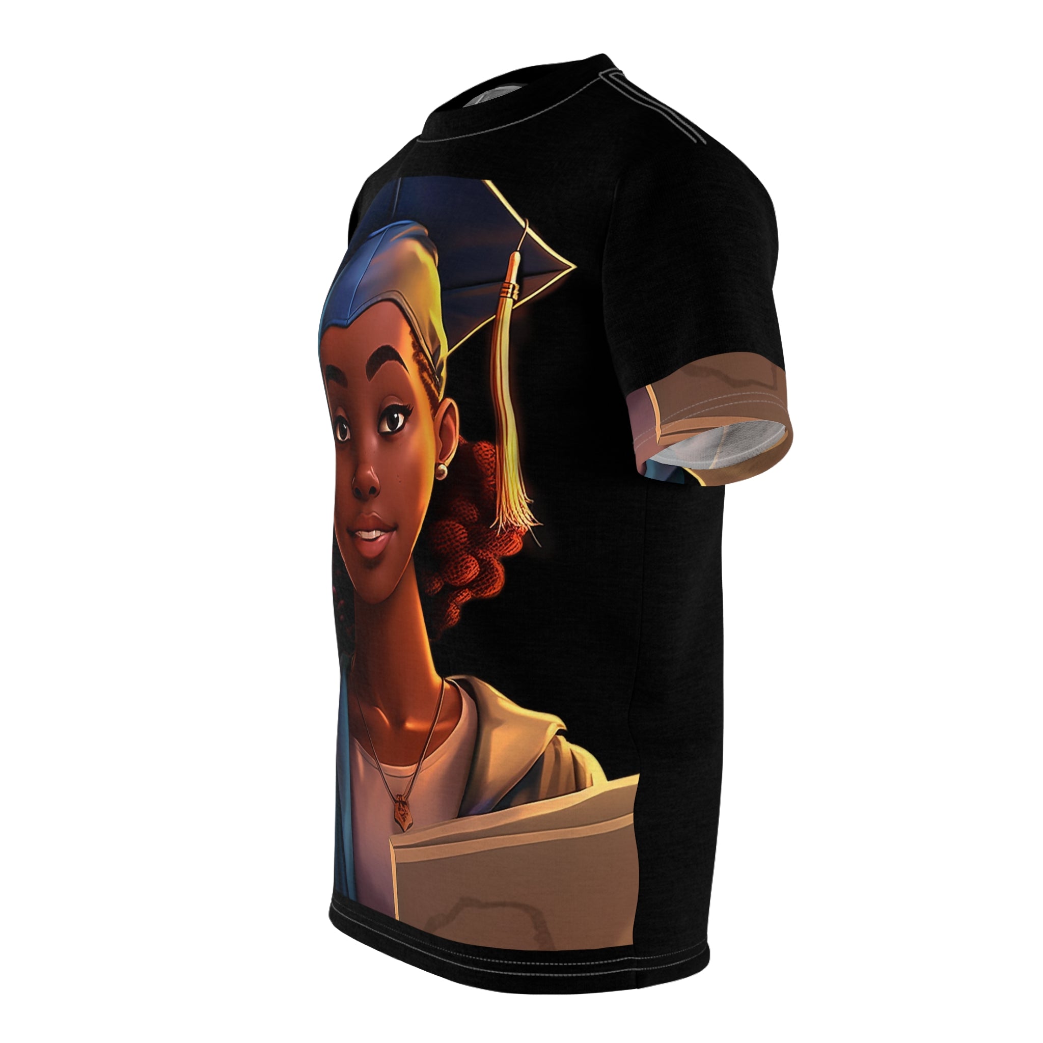 "THE GRADUATE" - African American Themed Unisex T-shirt