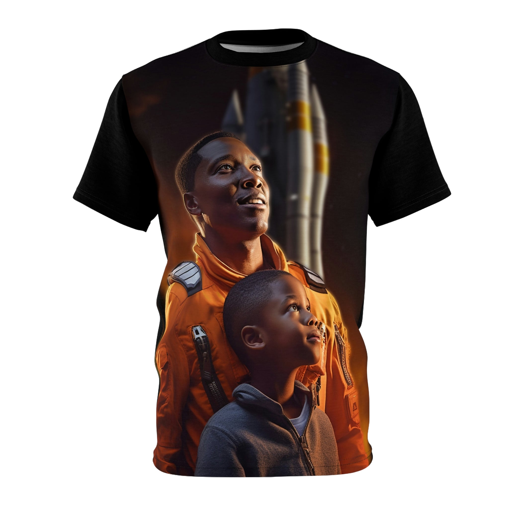 "THE LAUNCHPAD" - African American Themed Unisex Tee